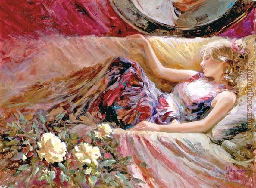 Yellow Roses painting - Vladimir Volegov Yellow Roses art painting